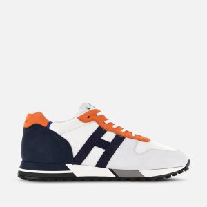 Hogan H383 White / Orange / Blue | 840923OGJ