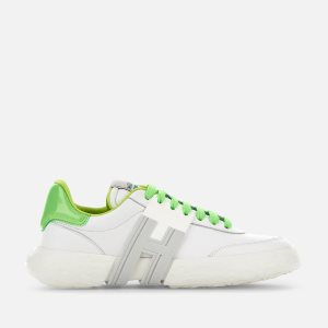 Hogan Hogan-3R Flat White / Grey / Green | 481237BLJ