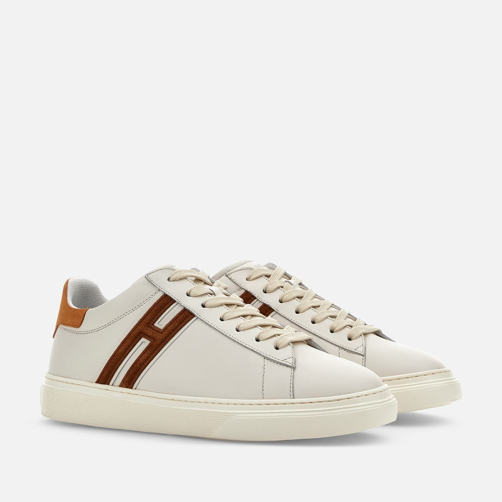 Hogan H365 Flat White / Orange / Brown | 405769FTY