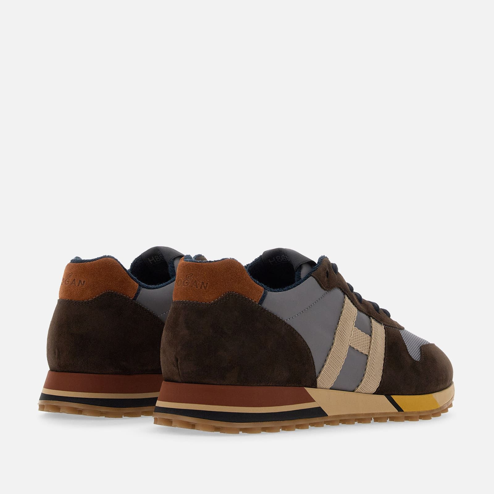 Hogan H383 Brown / Grey / Beige | 251603BNE