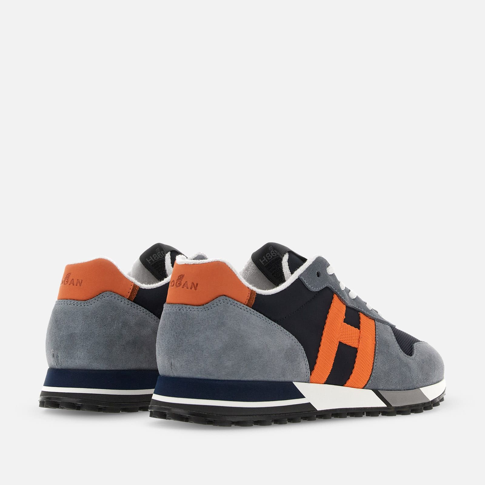 Hogan H383 Grey / Blue / Orange | 123675EHK