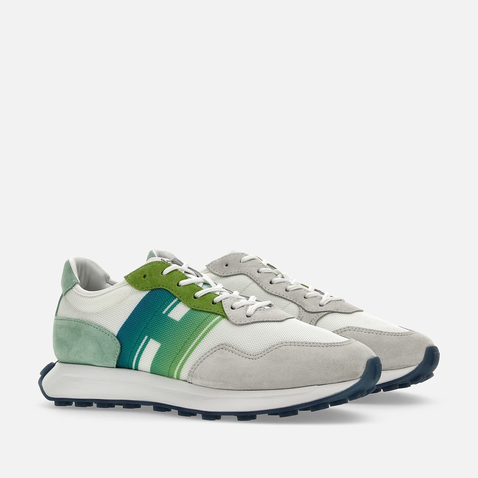 Hogan H601 Green / Grey / White | 194602LAD