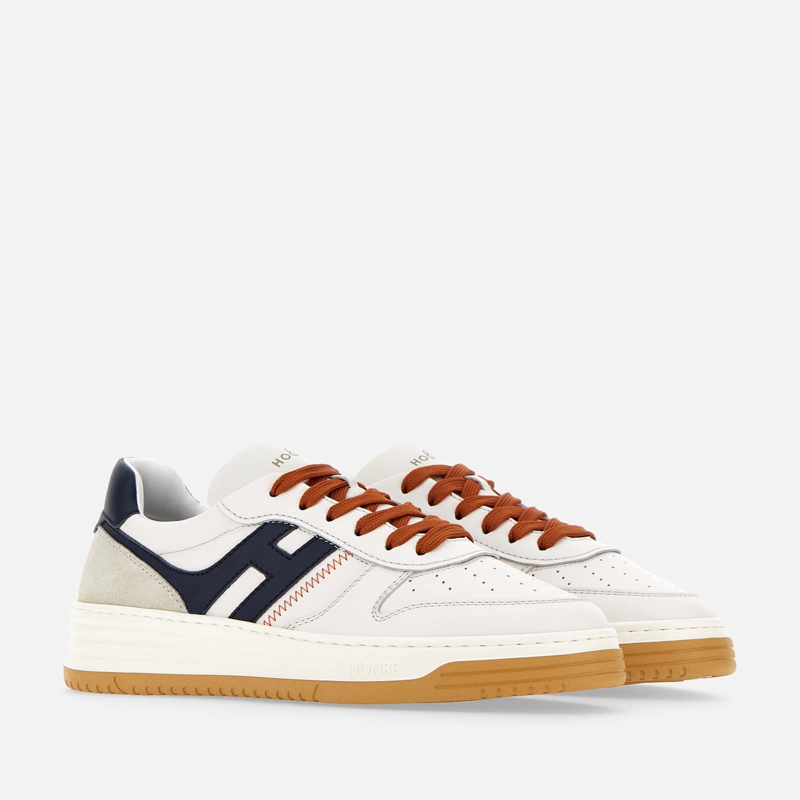 Hogan H630 Flat White / Blue / Orange | 329680JGT