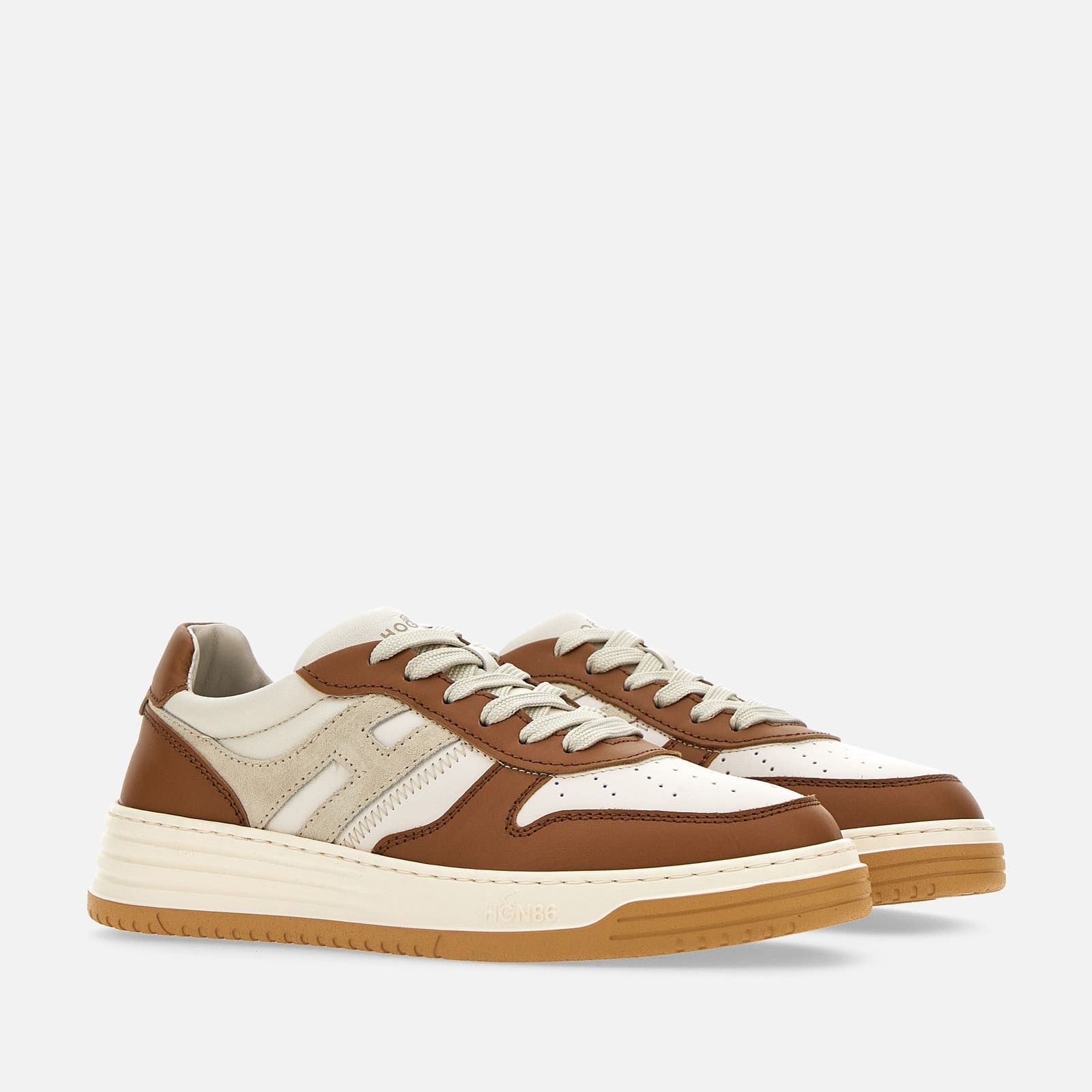 Hogan H630 Flat White / Grey / Brown | 146930KNM