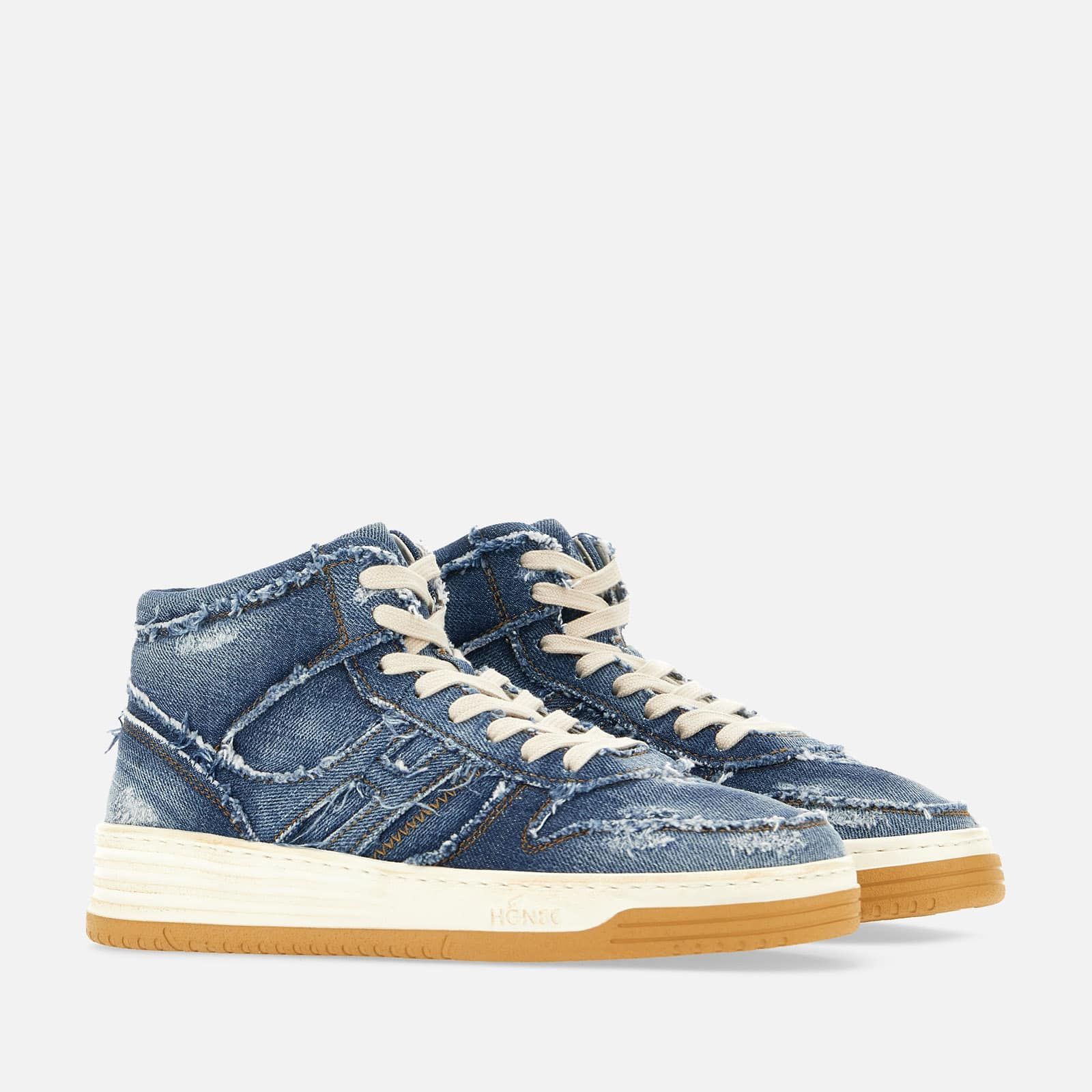 Hogan H630 High Top Flat Blue | 972056HAQ