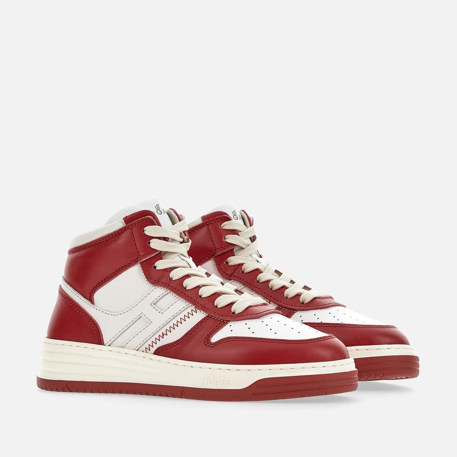 Hogan H630 High Top White / Red | 085921NCS