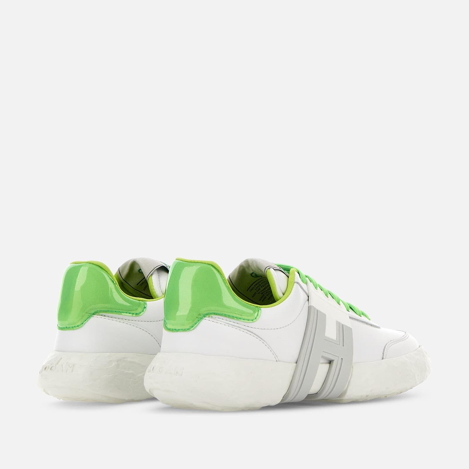 Hogan Hogan-3R Flat White / Grey / Green | 481237BLJ