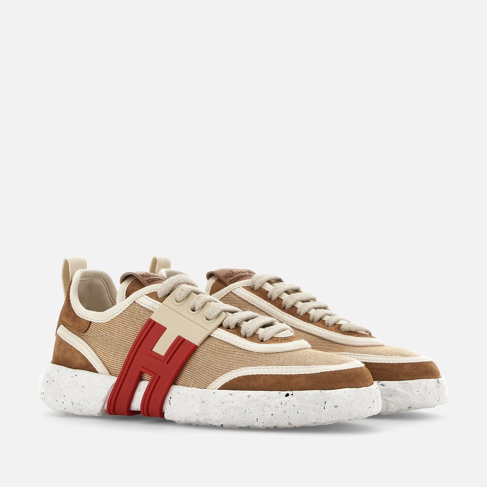 Hogan Hogan-3R Ivory Brown / White / Red | 341692YTE