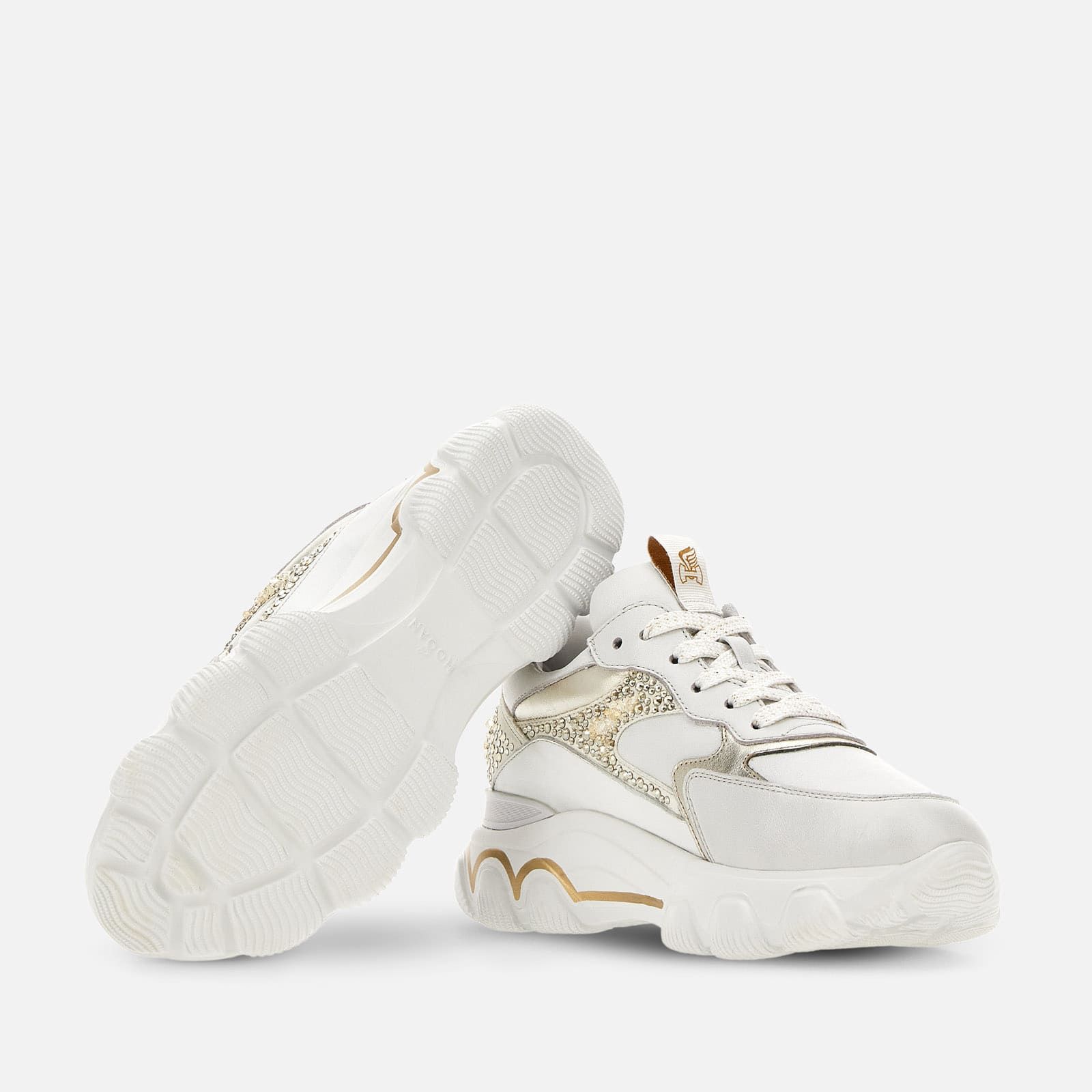 Hogan Hyperactive White / Gold | 016287FZD