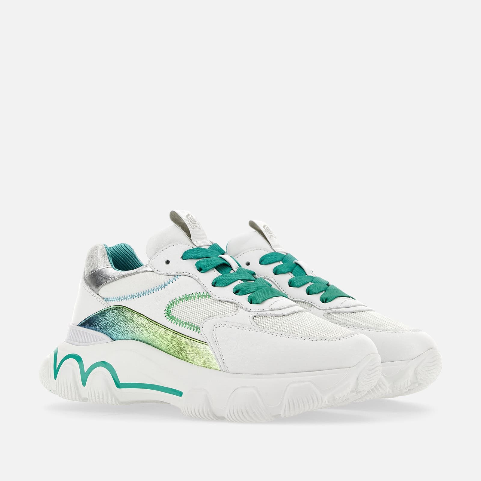 Hogan Hyperactive White / Green / Blue | 739218UXL