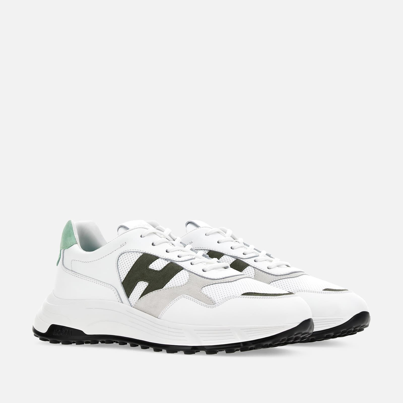 Hogan Hyperlight White / Green / Grey | 198436BUR