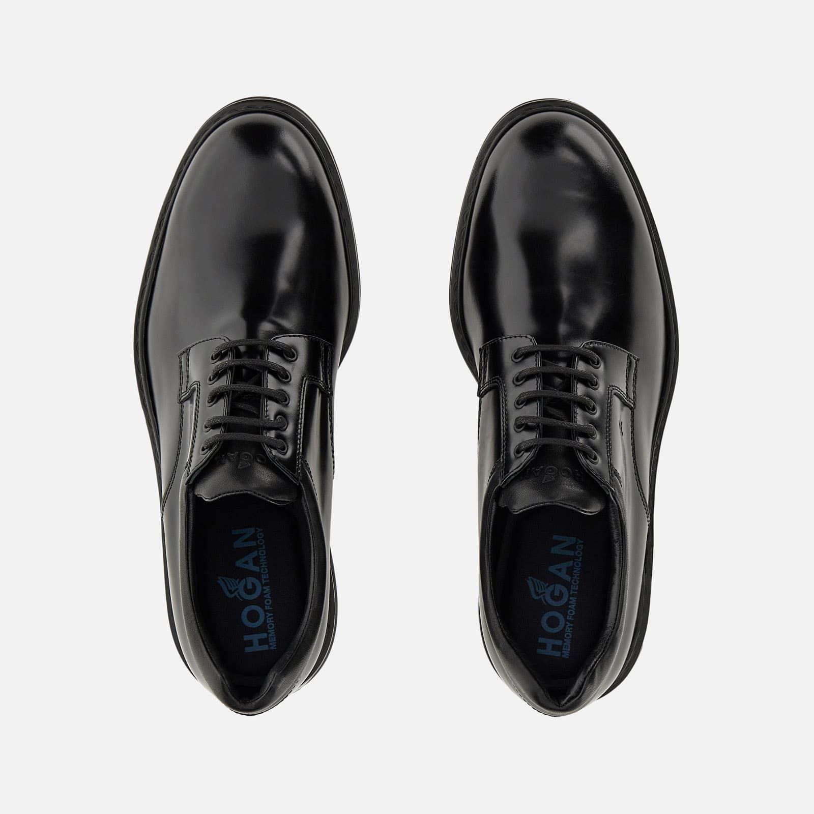 Hogan Lace-ups H576 Black | 178496ZFC