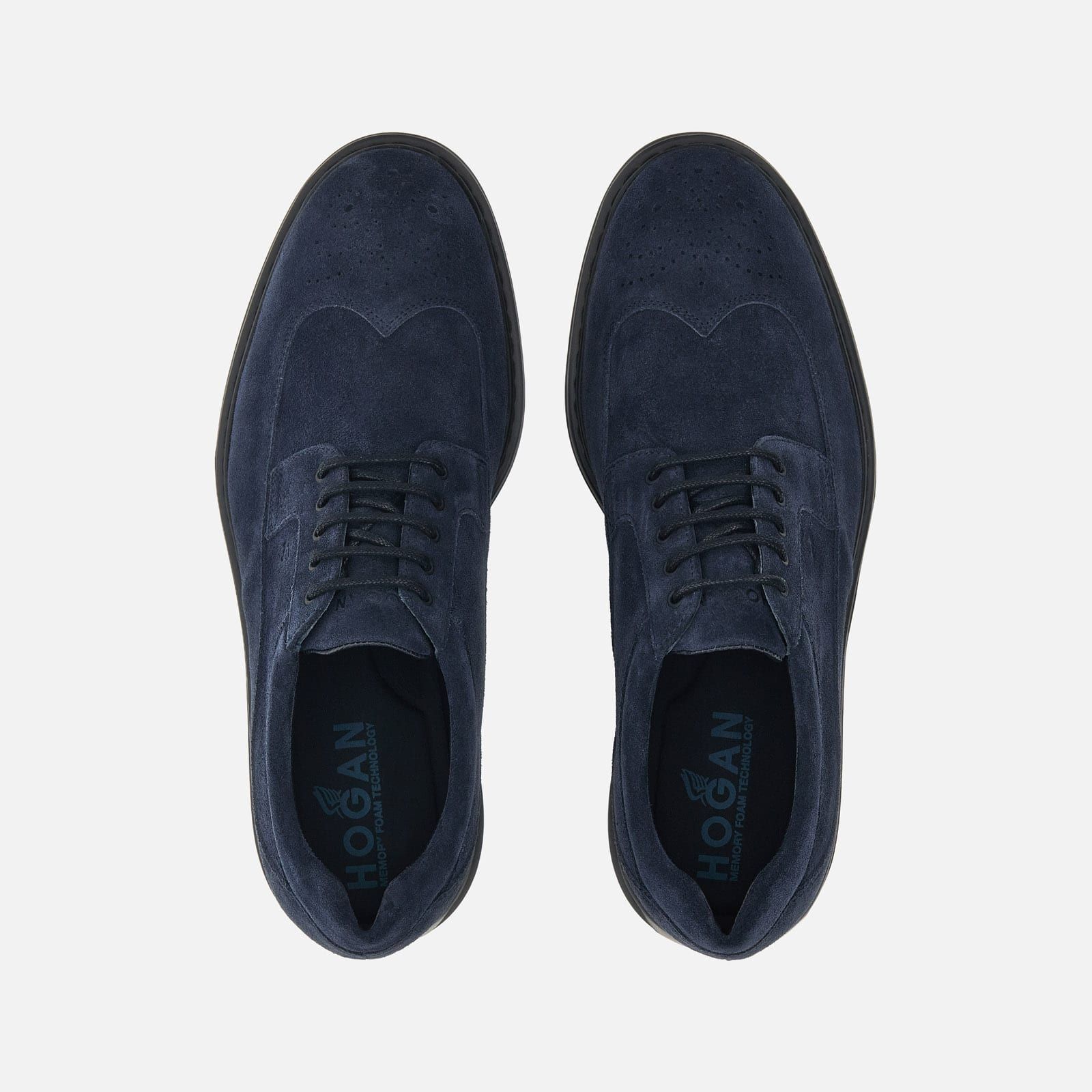 Hogan Lace-ups H576 Blue | 724389LPO