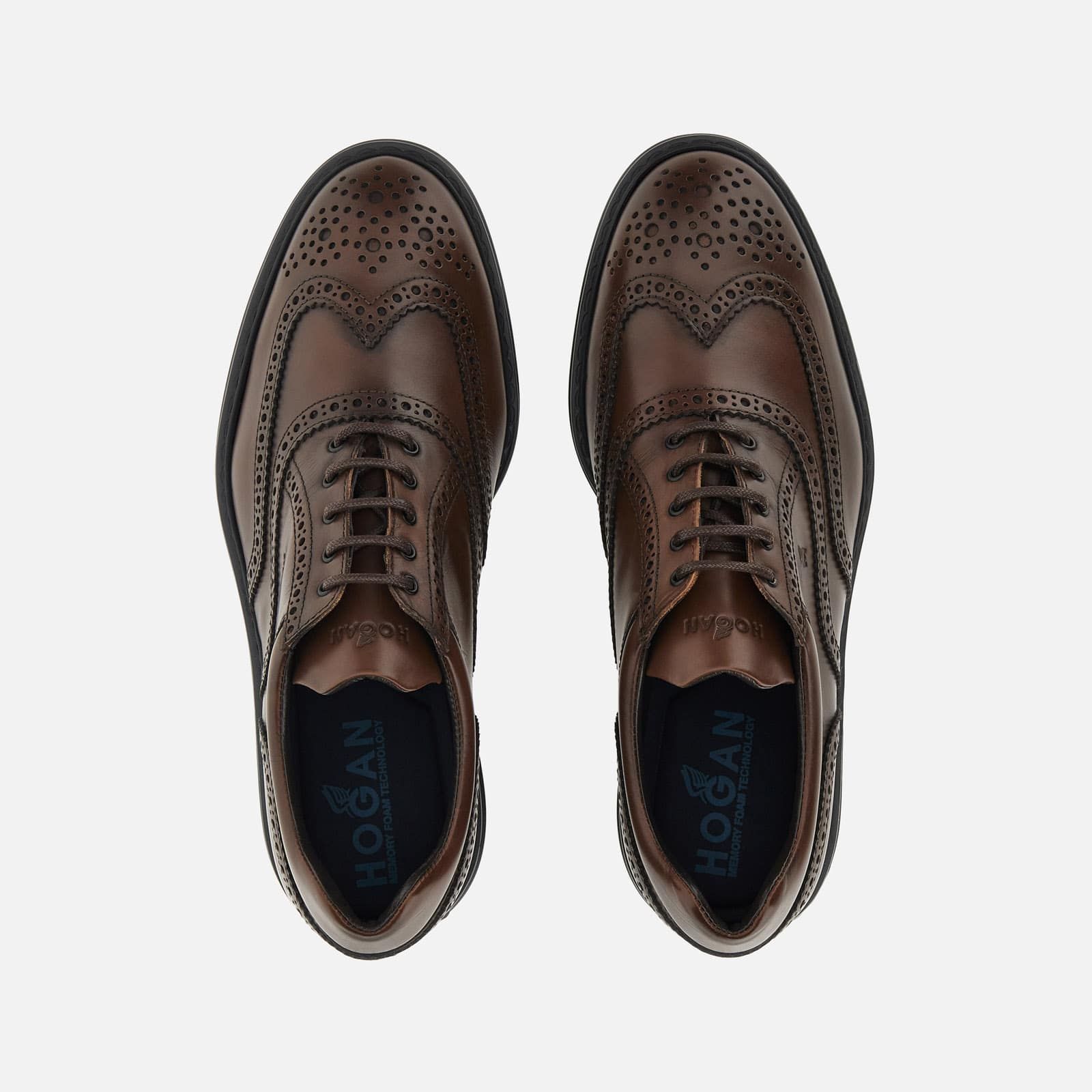 Hogan Lace-ups H576 Brown | 024613SUD