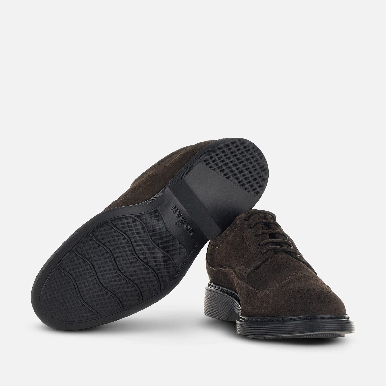 Hogan Lace-ups H576 Brown | 430185KEP