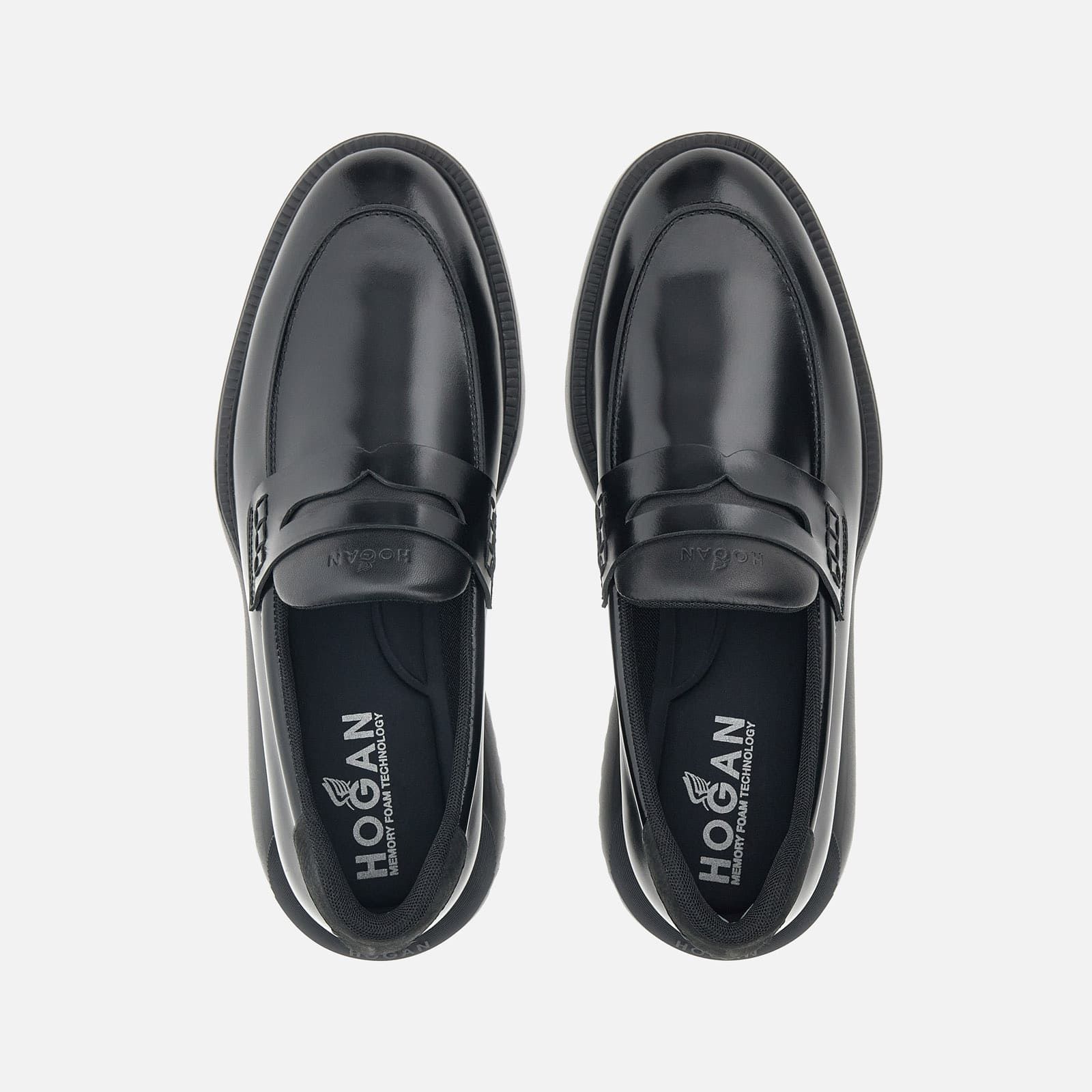 Hogan Loafers H600 Black | 184092ETK