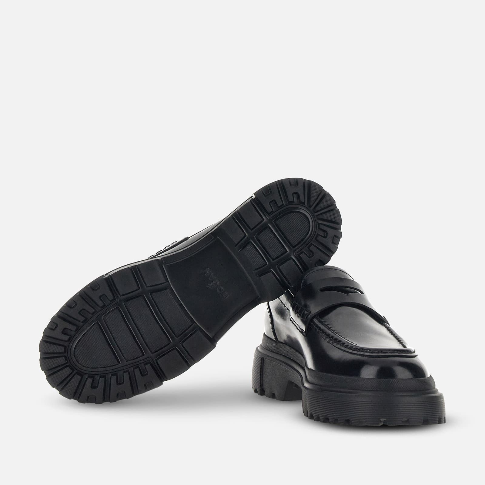 Hogan Loafers H619 Black | 170325EWZ