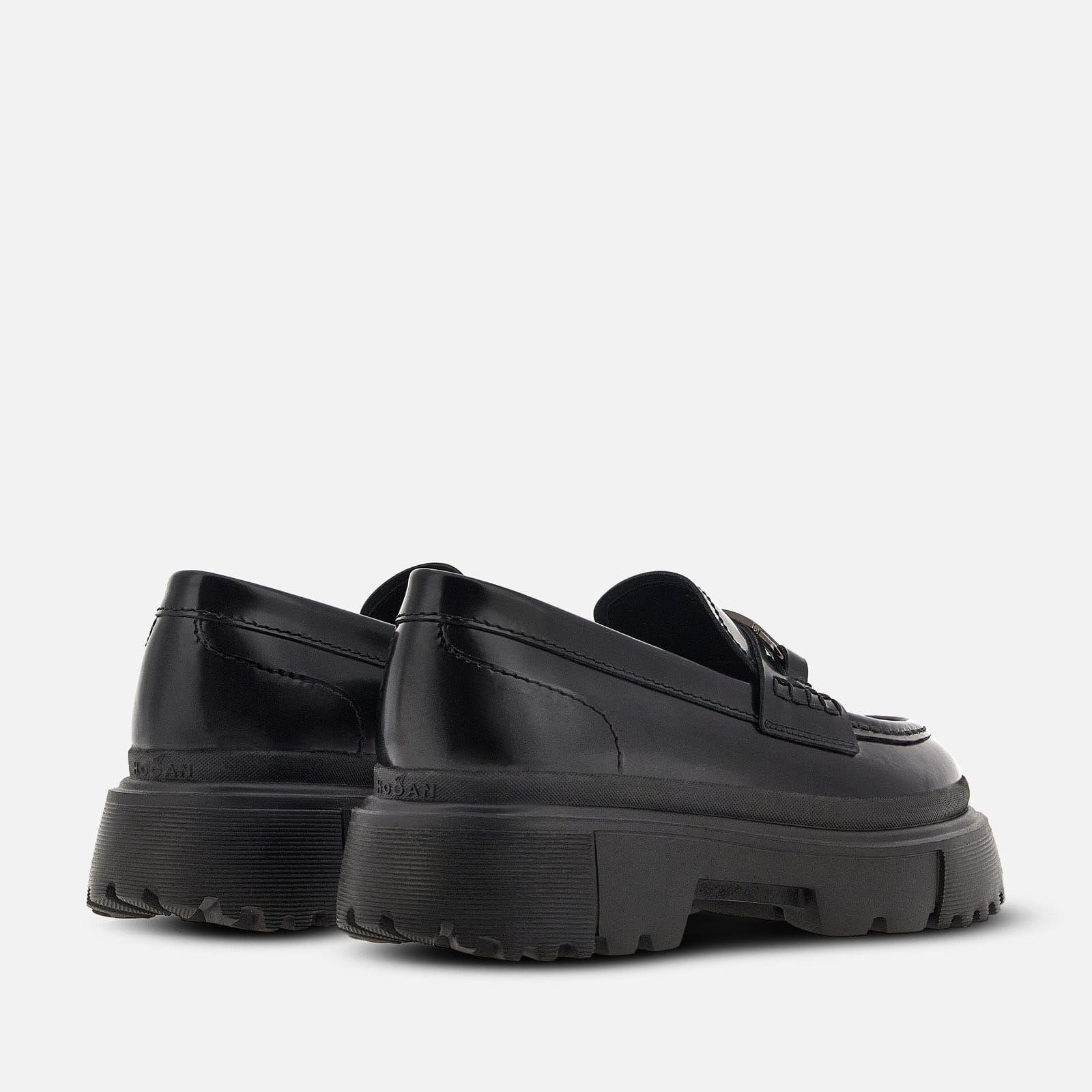 Hogan Loafers H619 Black | 805123MAP