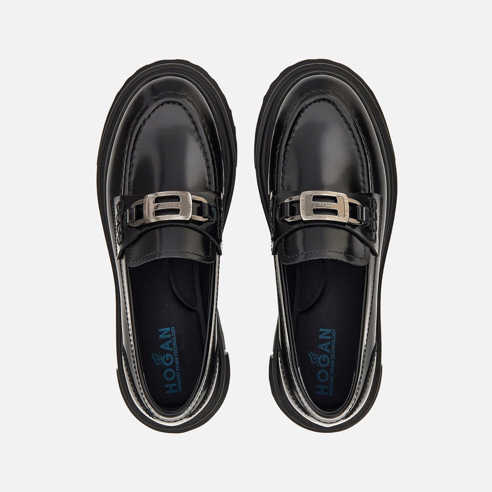 Hogan Loafers H619 Black | 805123MAP