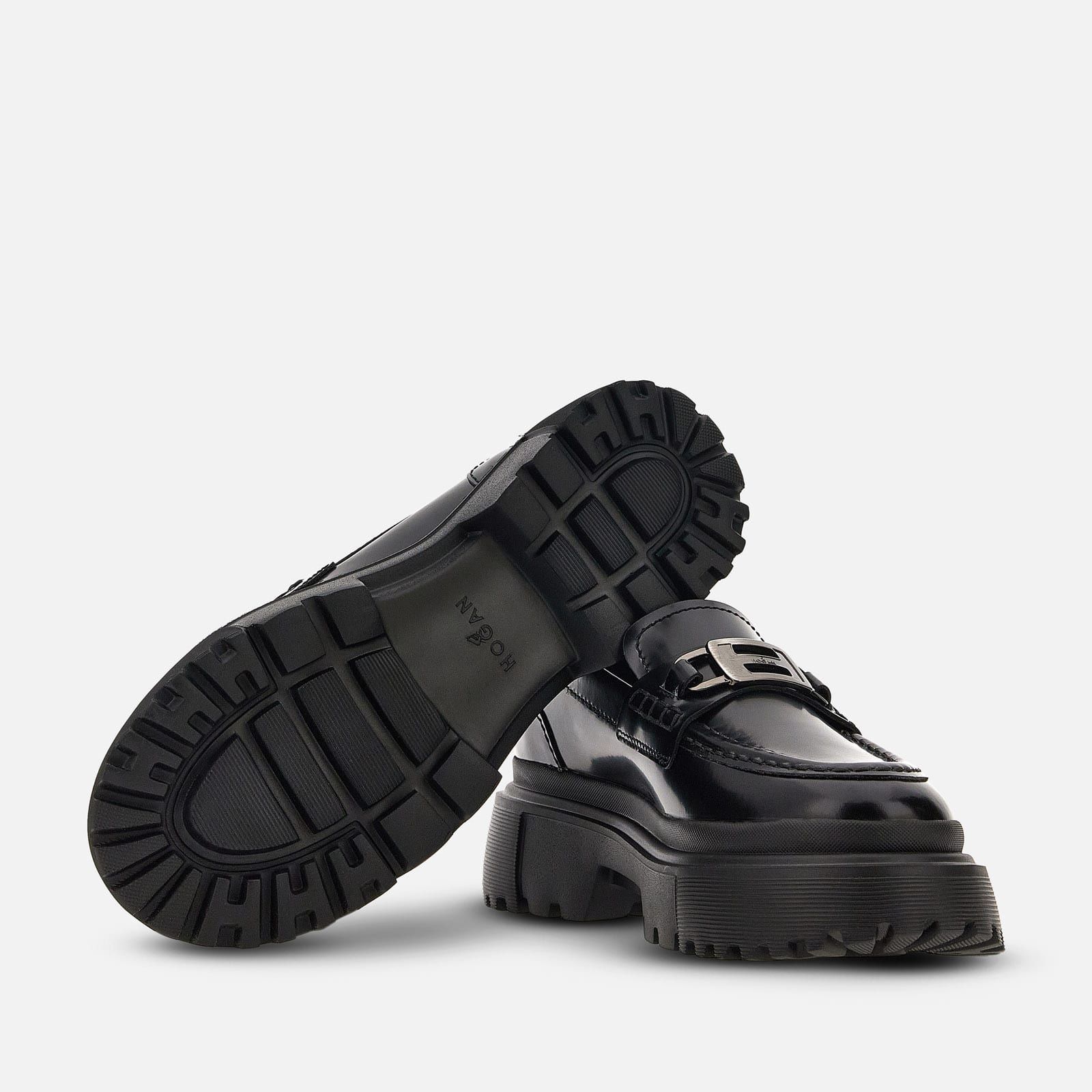 Hogan Loafers H619 Black | 805123MAP