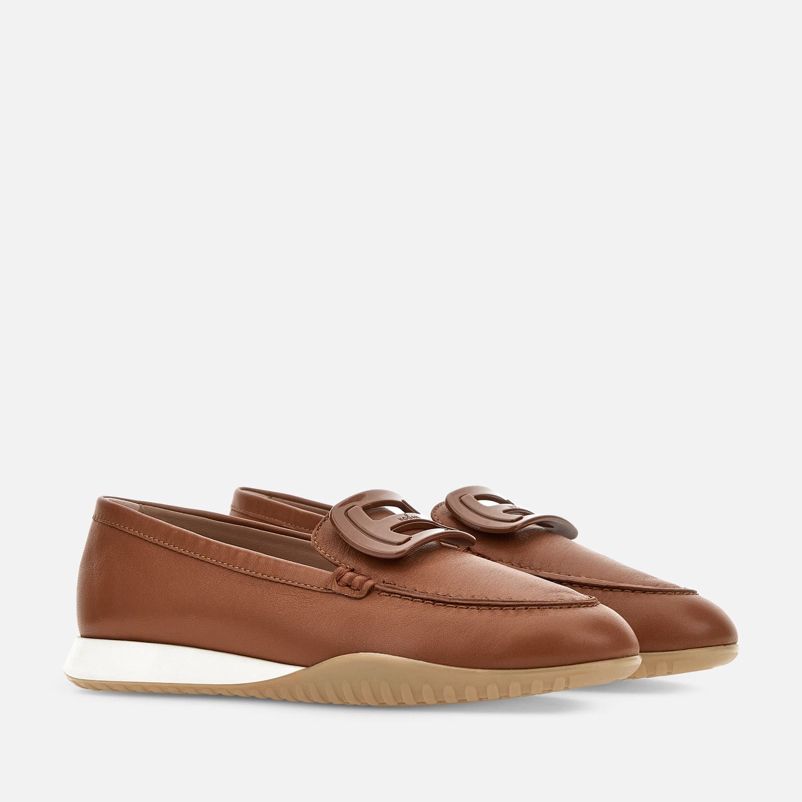 Hogan Loafers Olympia-Z Brown | 709463IJB