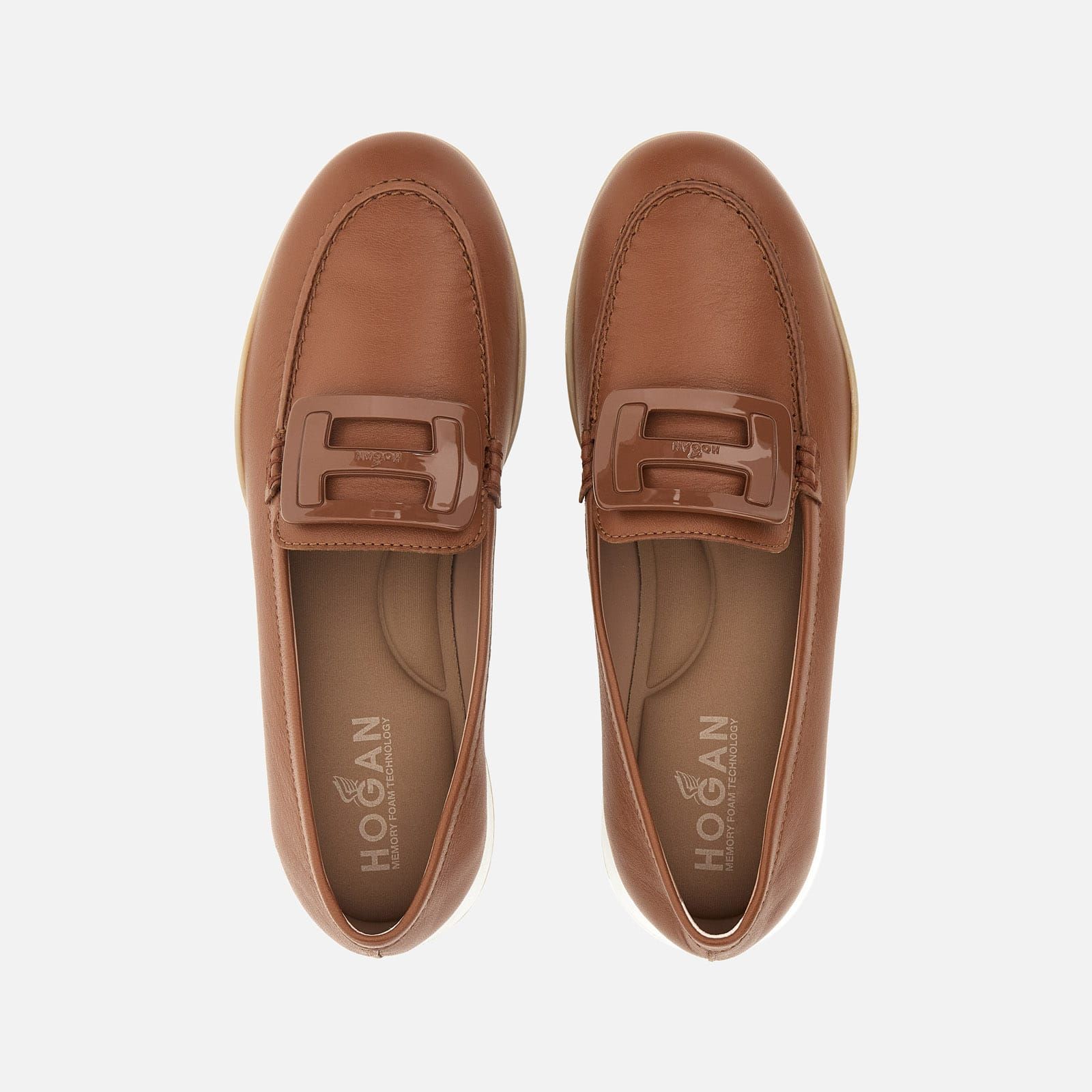 Hogan Loafers Olympia-Z Brown | 709463IJB