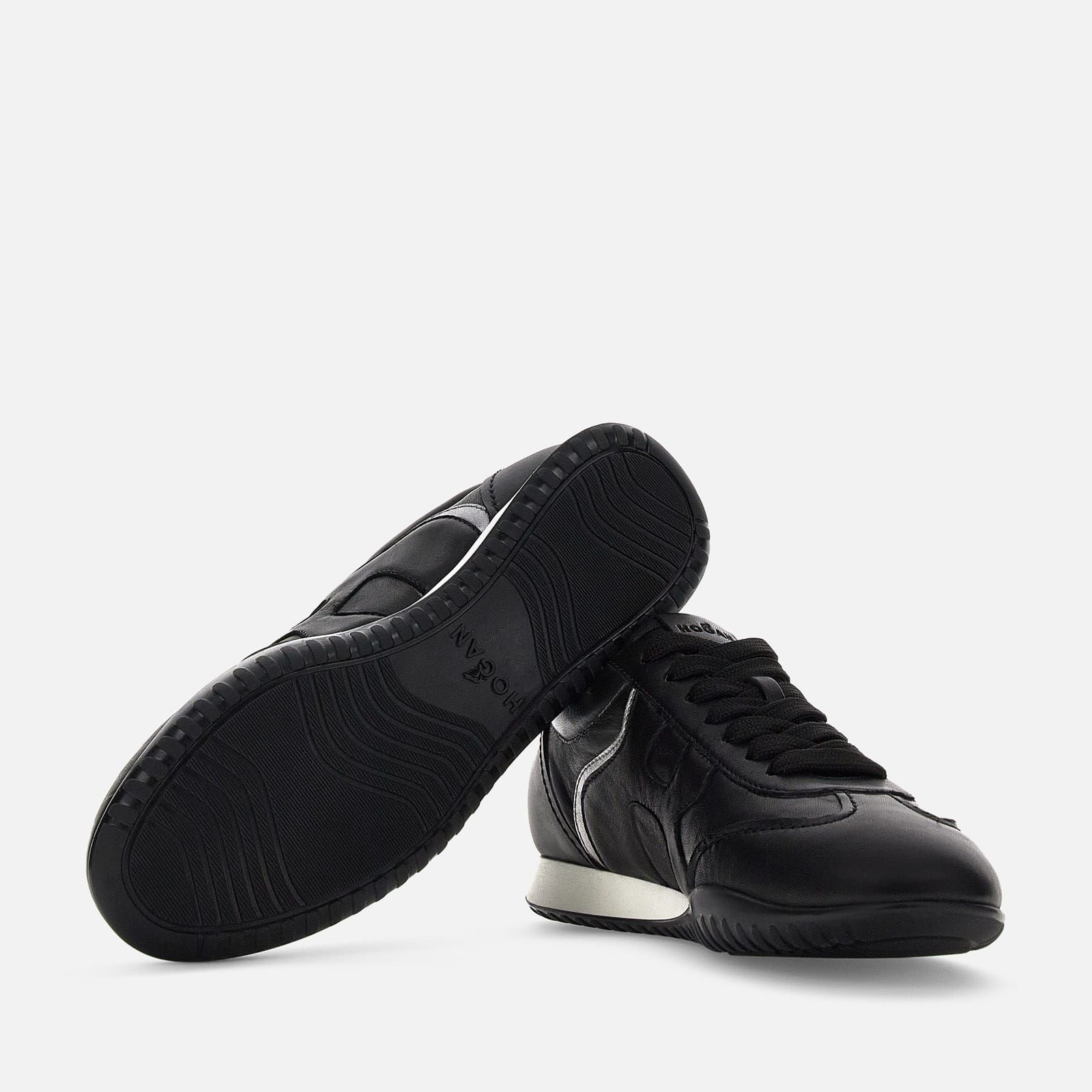 Hogan Olympia-Z Flat Black / Silver | 908214TCG