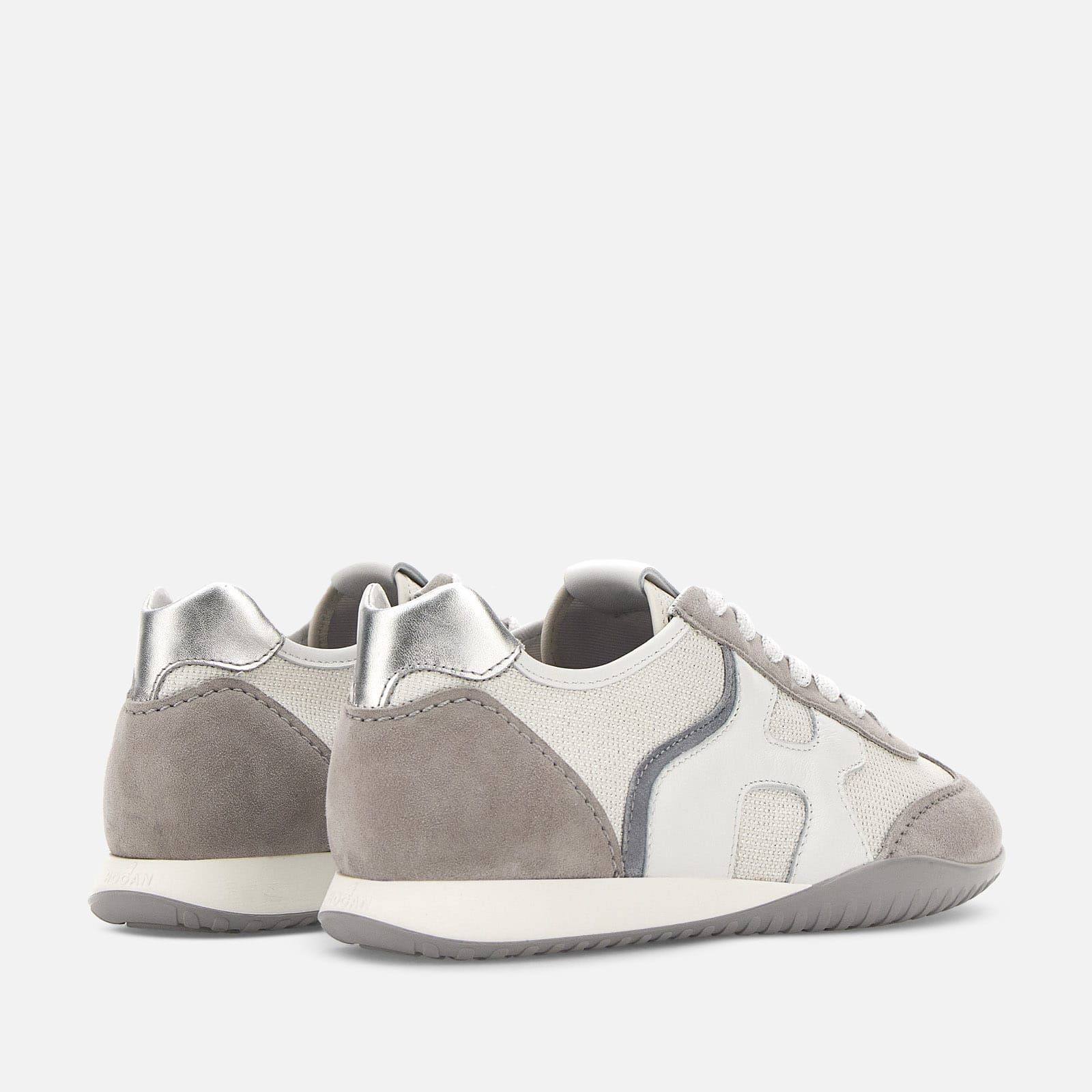 Hogan Olympia-Z Flat Grey / White / Silver | 170684TYK