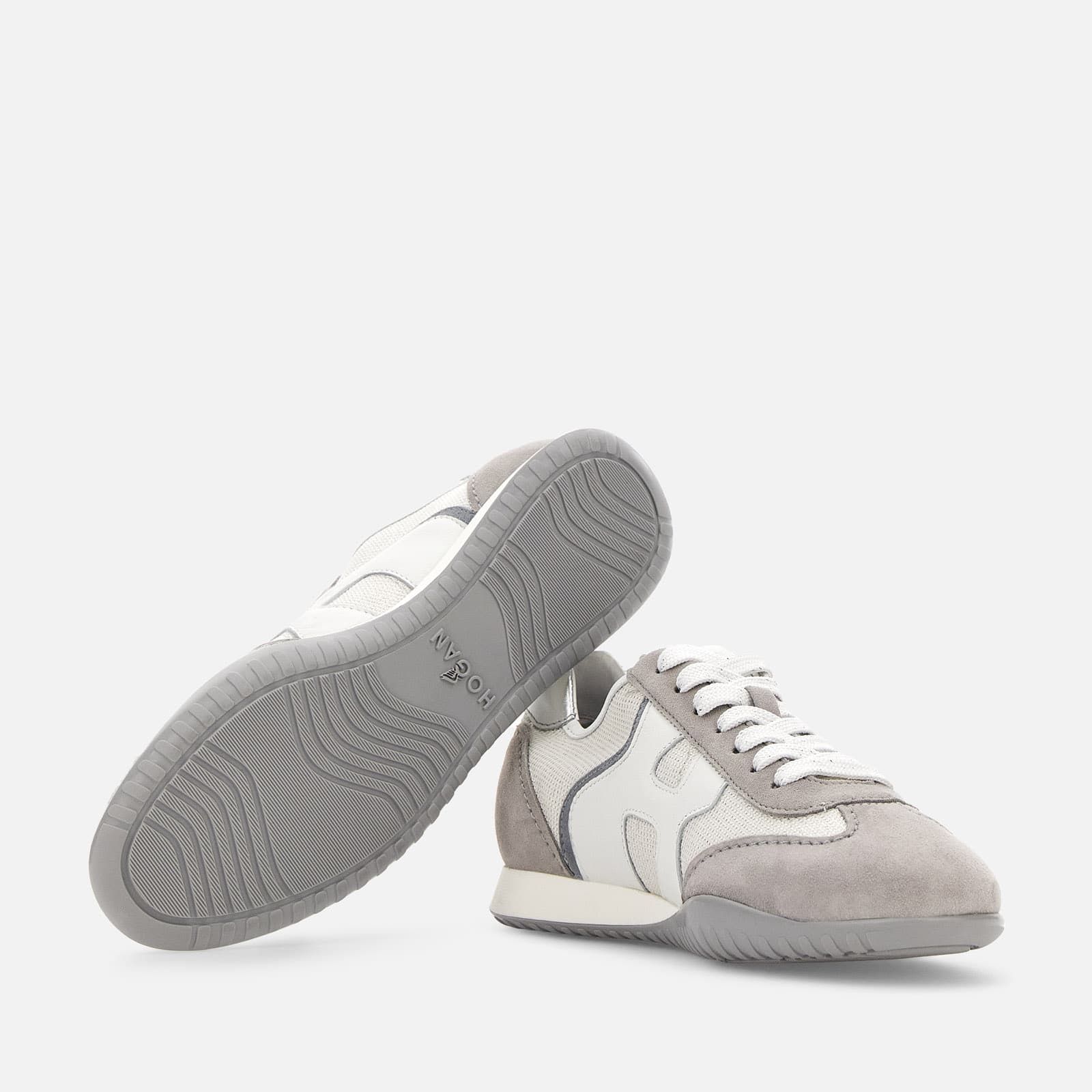 Hogan Olympia-Z Flat Grey / White / Silver | 170684TYK