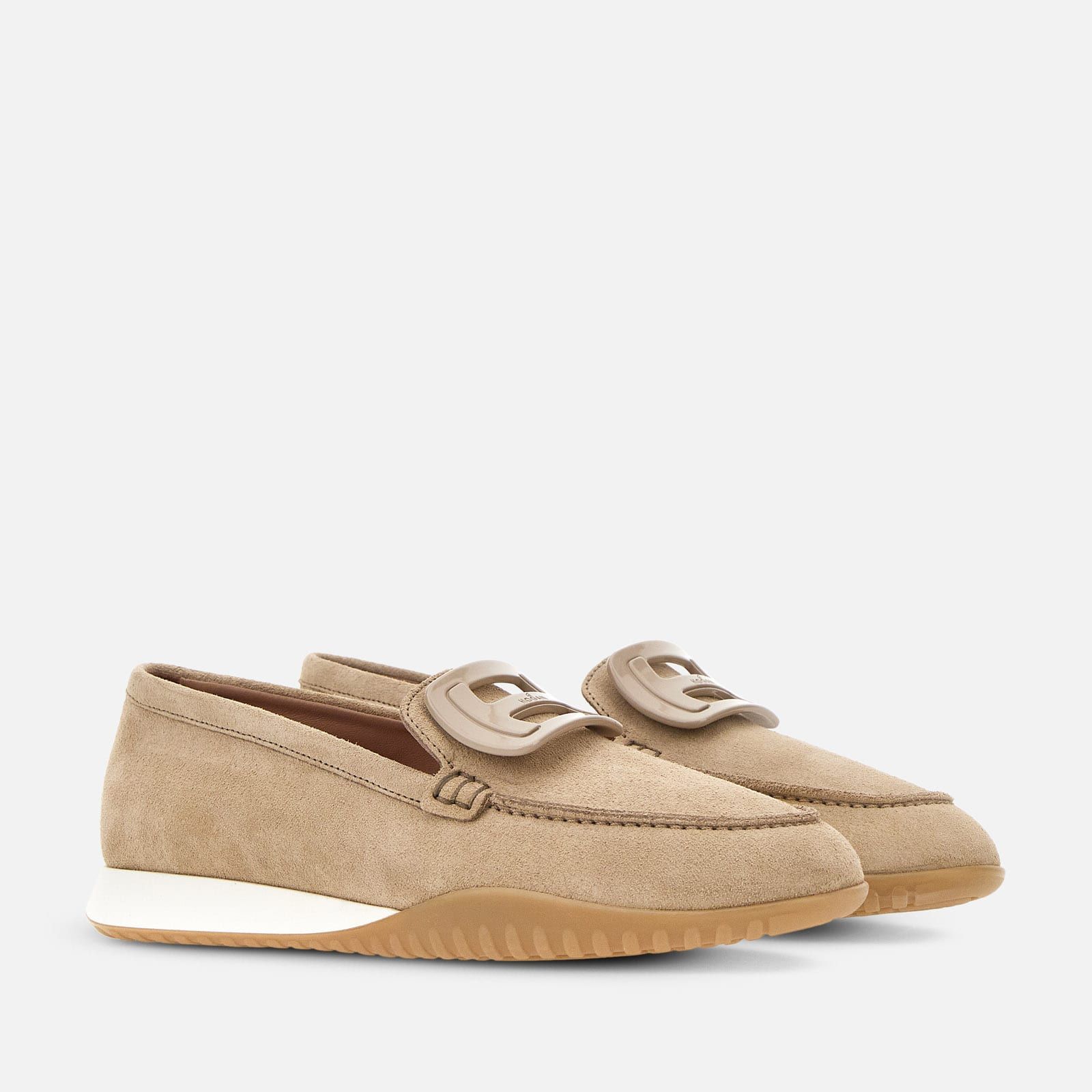 Hogan Olympia-Z Loafers Beige | 260739XHO