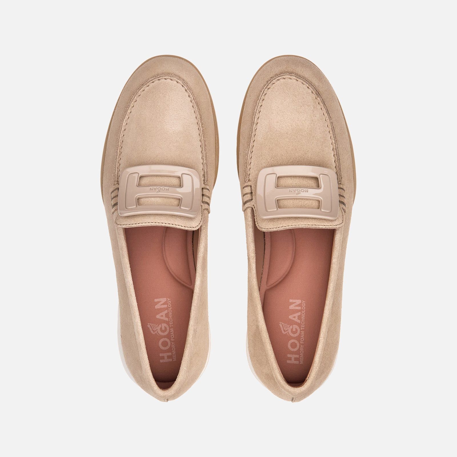 Hogan Olympia-Z Loafers Beige | 260739XHO