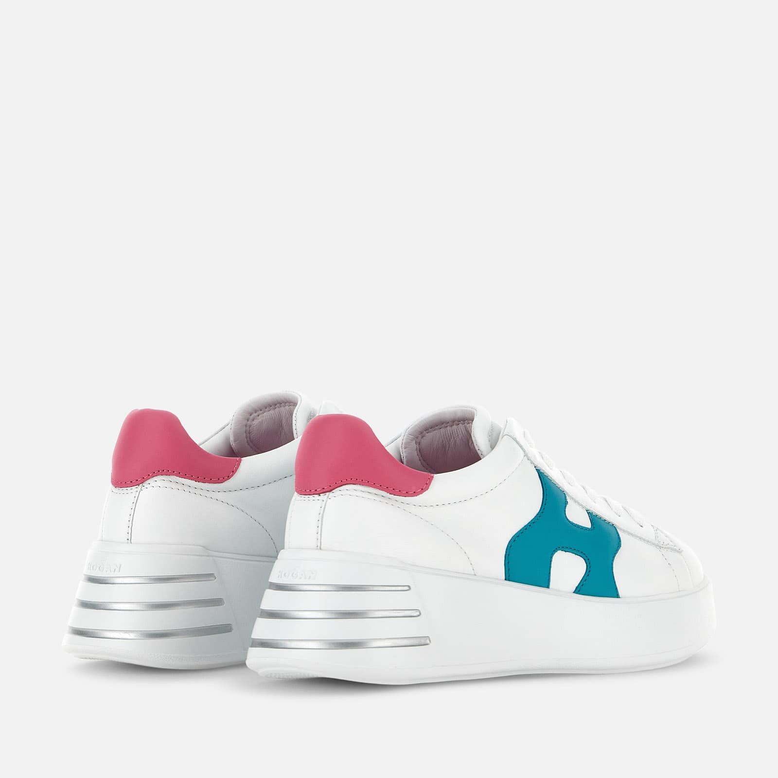 Hogan Rebel White / Pink / Green | 461270ZMD