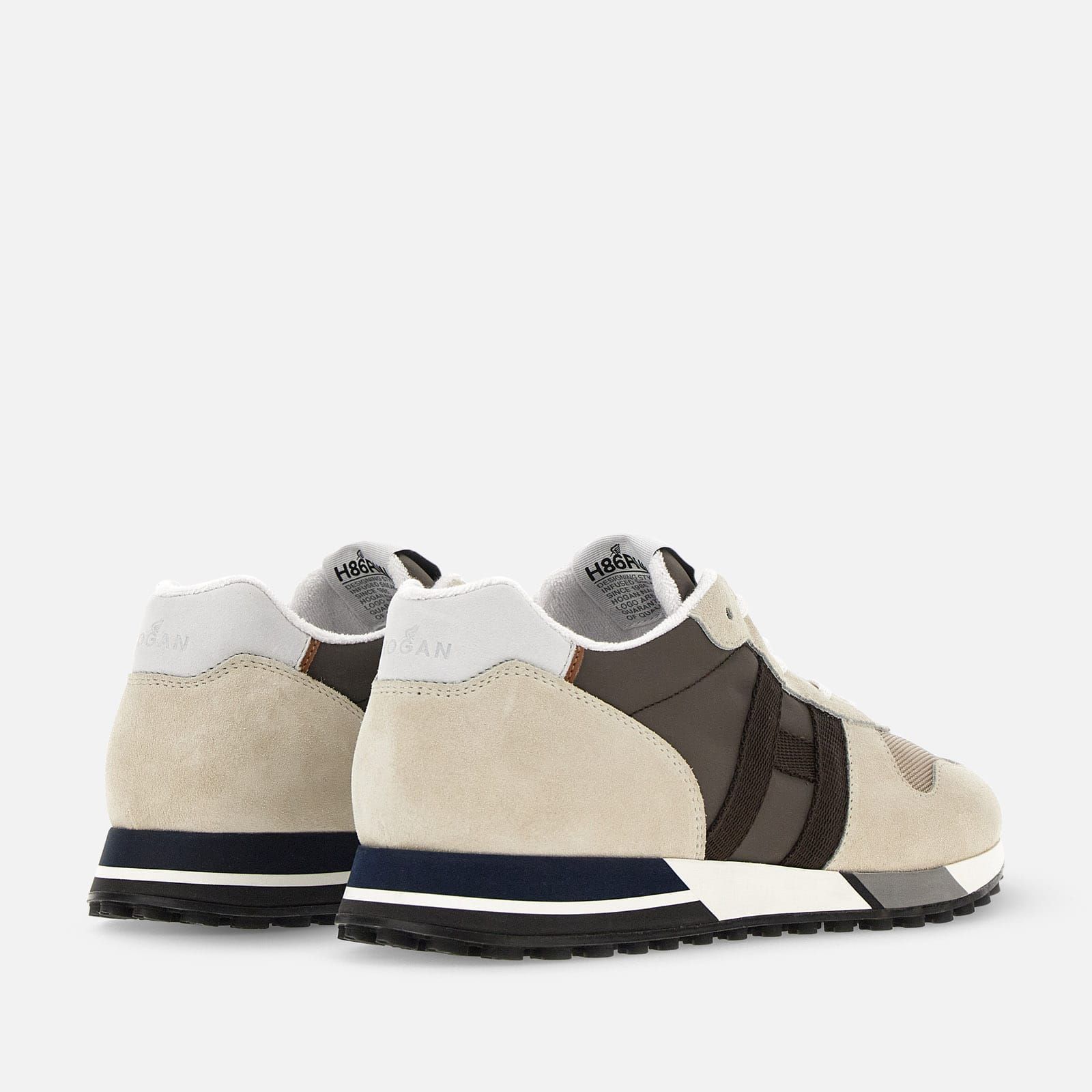 Hogan Sporty H383 Beige / Grey / Brown | 483152SNW