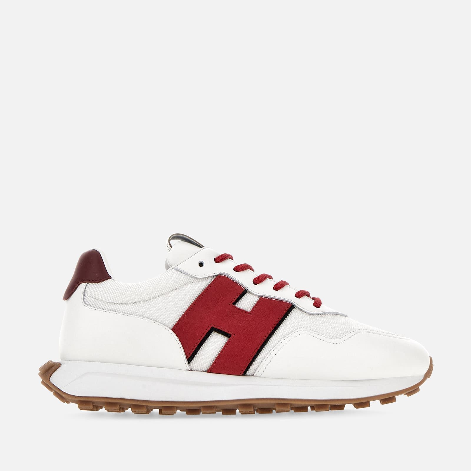 Hogan Sporty H601 White / Red / Burgundy | 061574URD