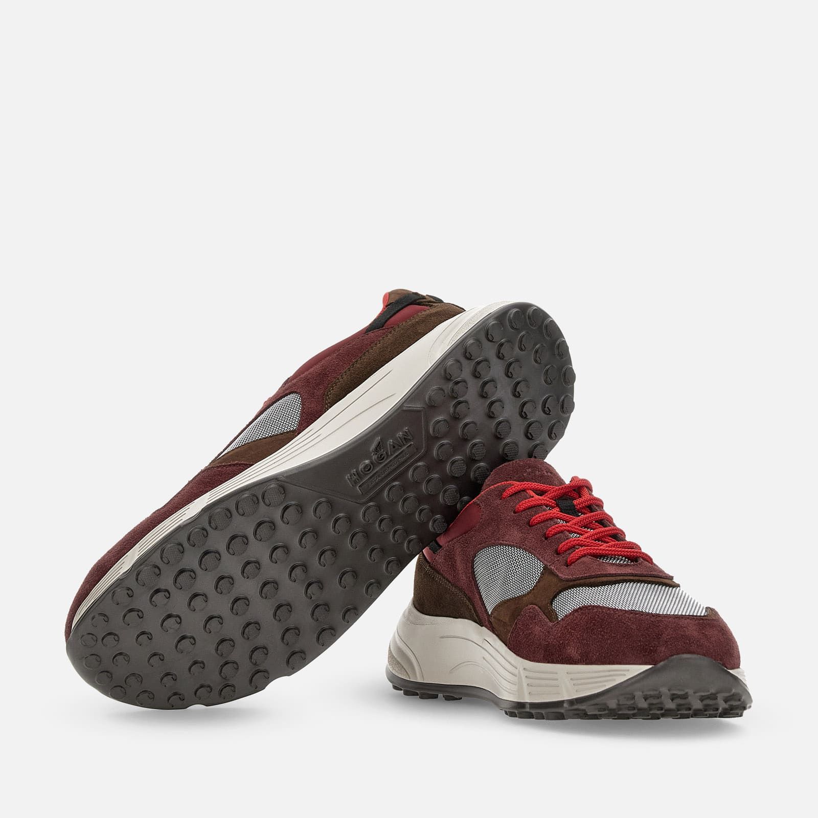 Hogan Sporty Hyperlight Burgundy / Brown / Grey | 741296DWG